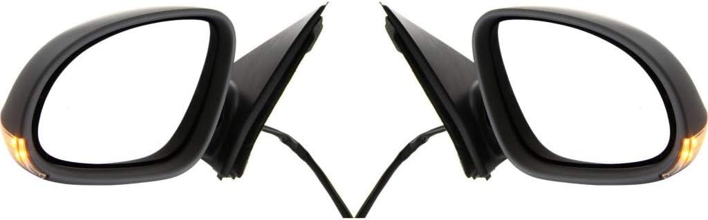 For Volkswagen Jetta 2005 06 07 08 09 2010 Door Mirror Driver Side | Power | Heated | w/Signal Light | Paint To Match | Replacement For 1K1 857 507 DF 9B9 | VW1320122