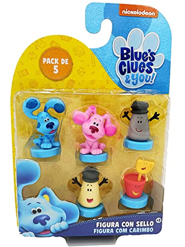 Bizak Pistas de Blue y tu Pack 5 Figuras - Surtido Balde (64115044)