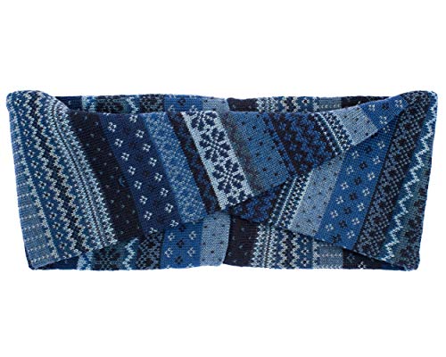 Bandeau en laine mérinos Tara Invero multicolore taille unique