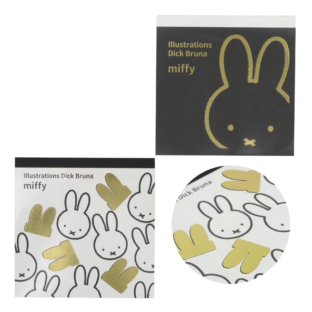 Amazon.co.jp: スクエア ミッフィー スクエア メモパッド 白