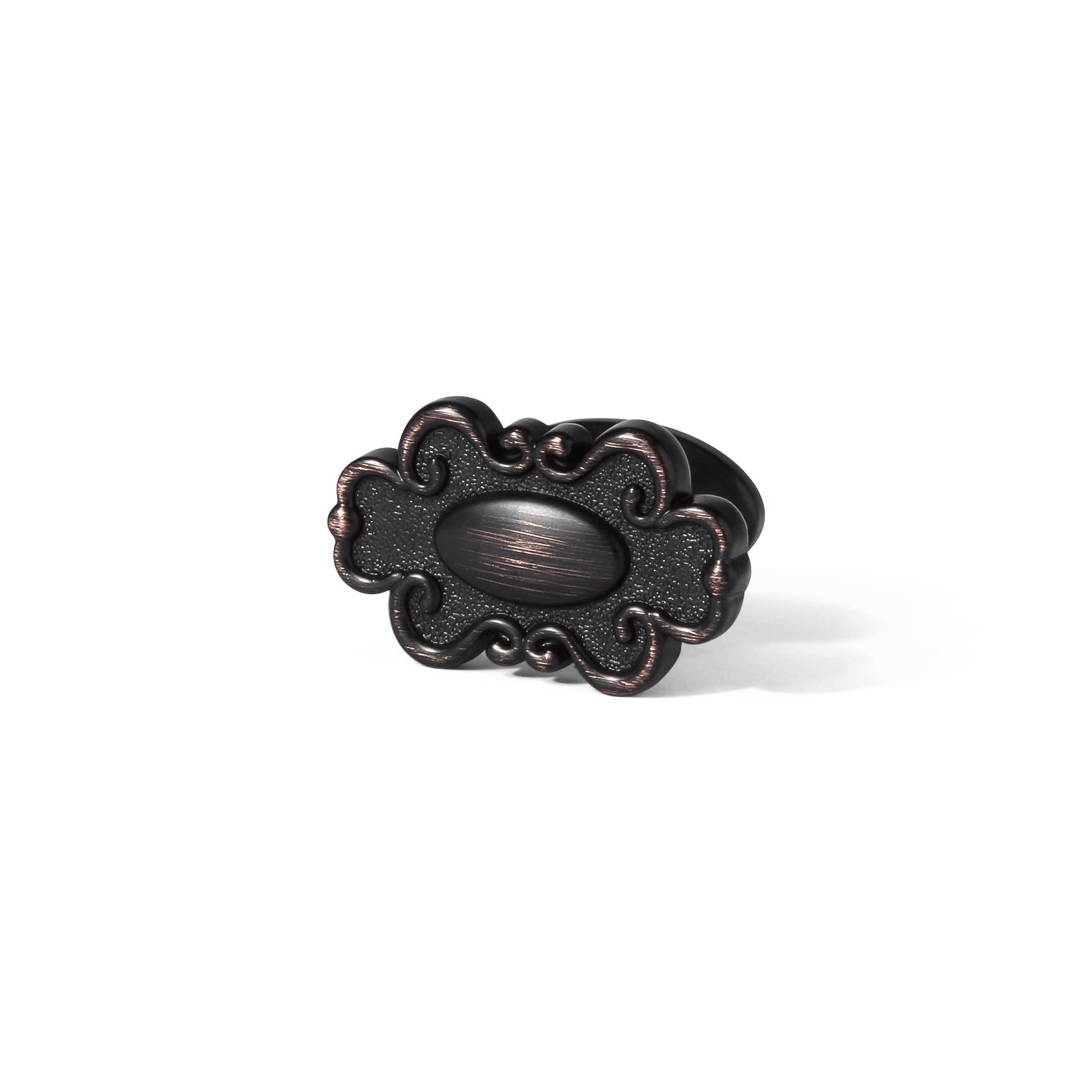 AHOSAR Vintage Cabinet Hardware Knobs- Oil Rubbed Bronze Furniture Handle, Single Hole Knobs for Bedroom Dresser Drawer, Kitchen Cupboard Door and