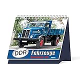  Trötsch Wochenkalender DDR-Fahrzeuge Kalender 2022: Aufstellkalender Technikkalender