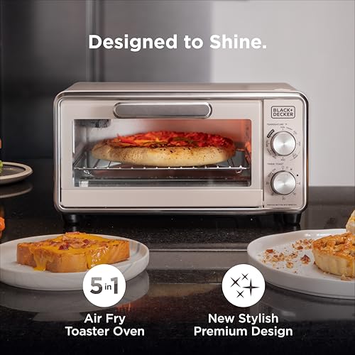 BLACK+DECKER Crisp 'N Bake Pro 4-Slice Digital Air Fry Oven - image 4