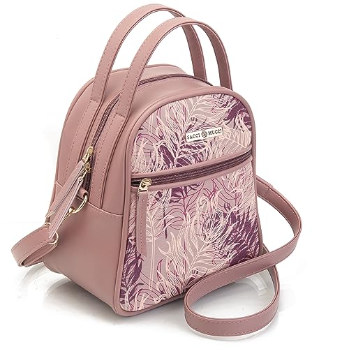Image of SACCI MUCCI Women's Satchel Bag Ladies Purse Handbag Women's Handbag - Botanical