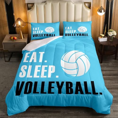 Image of Feelyou Volleyball Bedding Set Toddler Size 3Pcs for Boys Girls Women Men