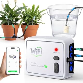 PUGTOW arrosage Wi-Fi double pompe pour 20 plantes