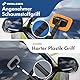 Walser Scheibenreiniger Auto, Autoscheiben Innenreiniger Teleskop-Funktion 26-42 cm ausziehbar, Windschutzscheiben Reiniger, Auto Scheibenreiniger innen + 2 Mikrofasertücher und Sprühflasche orange