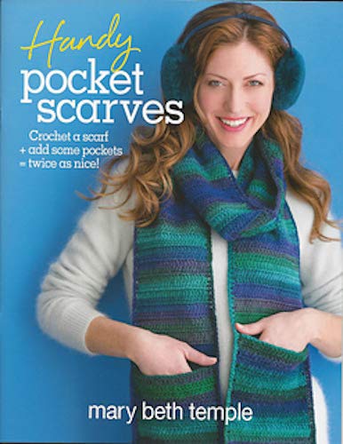 Handy Pocket Scarves-Crochet a Scarf, Add Some...