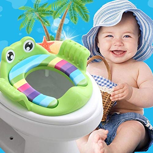 Potty Seat voor peuters Baby kind potje toiler stoel stoel (groen) Pittige training (Color : Blue) - Afbeelding 7
