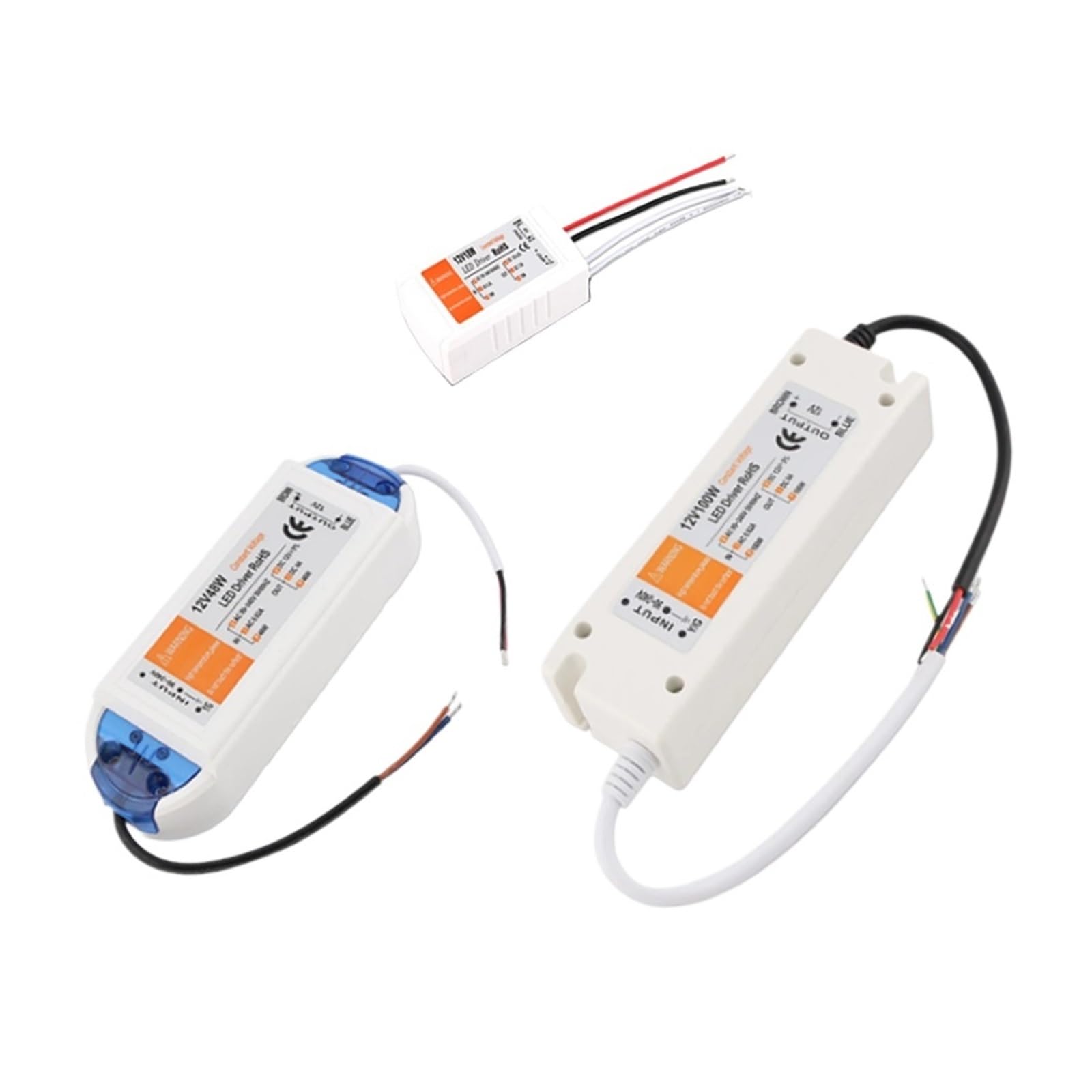 Transformateur 12V pour rubans LED de dressing et étagère de cuisine