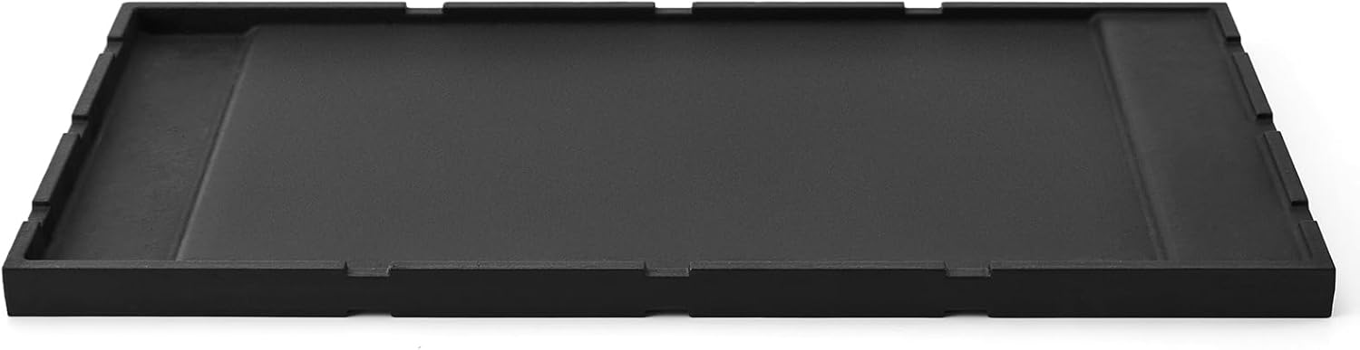 HG-GRZ-NS Griddle Replacement Parts for ZLINE Gas Stove Top Parts High Grate Cast Iron Reversible Griddle Plate ZLINE 24 30 36 48 60 Inch Gas Cooktop Range Electric Oven Griddle Top Pan 1 Pc