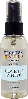 Perfume Studio Premium Impression Fragrance, 2oz Eau De Parfum Spray Bottle Compatible with (Love in White)