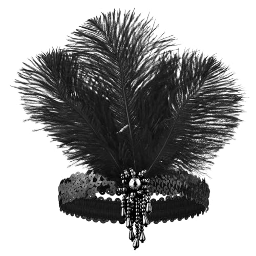 ElevateTech 1920er Jahre Feder Stirnband 20er Jahre Accessoires Flapper 1920s Gatsby Pailletten Kristall Feder Kopfbedeckung Flapper Haarschmuck for Frauen Hochzeit Ball Halloween Kostüm Accessoires ElevateTech 1920er Jahre Feder Stirnband 20er Jahre Accessoires Flapper 1920s Gatsby Pailletten Kristall Feder Kopfbedeckung Flapper Haarschmuck for Frauen Hochzeit Ball Halloween Kostüm Accessoires