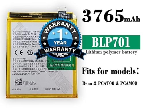 Image of Original BLP701 Battery for Oppo A5s X PCAM00 /PCAT00 /CPH1917 Battery with 1 Year Warranty**** (G0071)