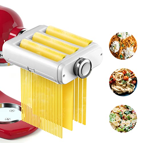 Buy Pasta Maker Stand Attachment for Kitchenaid Mixer 3 in 1 Set