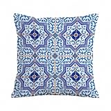 【CONCEPTION UNIQUE】:Notre ensemble de de coussin est coordonné avec divers motifs décoratifs L'impression sur la taie d'oreiller est très claire et simple. La housse de coussin au design simple mais élégant attire tous les regards dans la chambre et peut également être facilement combinée avec d'autres accessoires.