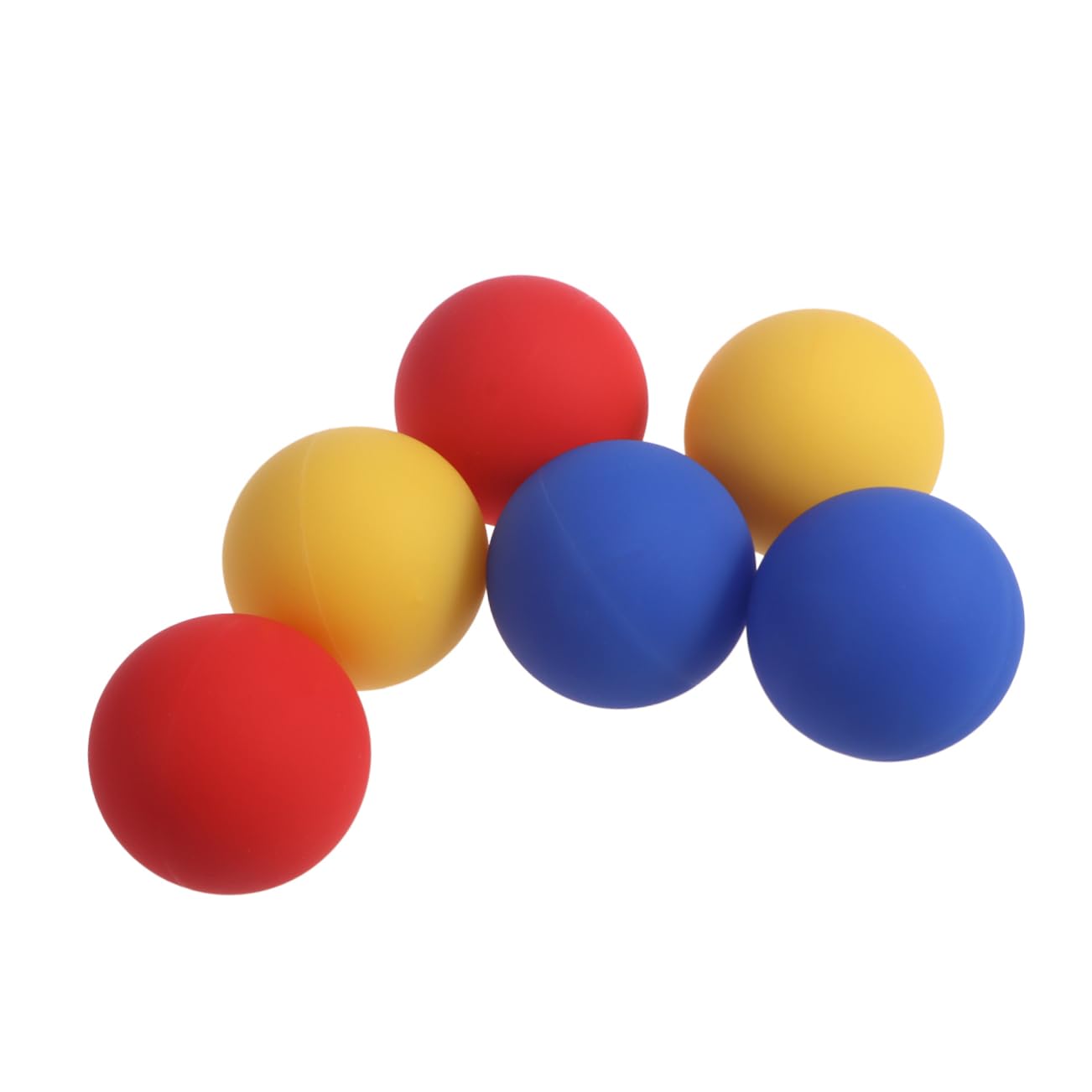 Pelota de Masaje de Silicona Tipo Hockey, 10 Unidades | Liberación y Puntos Gatillo, para Nudos Musculares, Formato Portátil Color Aleatorio