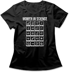 Camiseta Feminina Women In Science