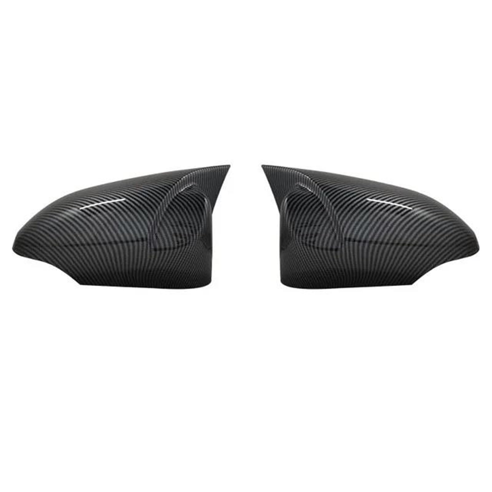 Car Rearview Side Mirror Cover Wing Cap Exterior Sticker for Toyota for Corolla 2014 2015 2016 2017 2018(Carbon)