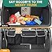 JOYSKY Car Trunk Organizer for SUV, Backseat Hanging Trunk Organizer for Jeep, Hatchback, MPV, Large Capacity Seat Back Storage Bag, Made of High Density Fabric, Space-saving Car Interior Accessory