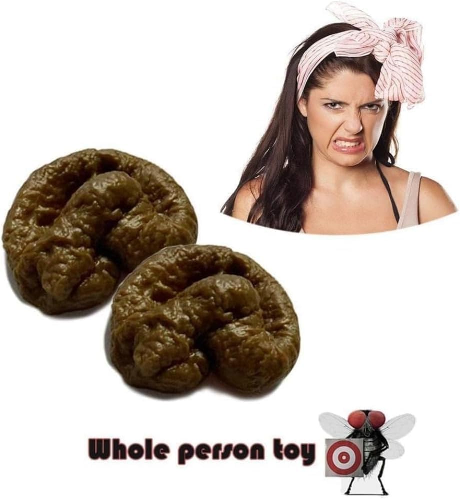 2Pcs Fake Poopy Toy, Brown Realistic Fake Poop, Novelty Floating Fake Poop Toys for April Fools' Day Prank, Perfect Gag Gift - Image 6