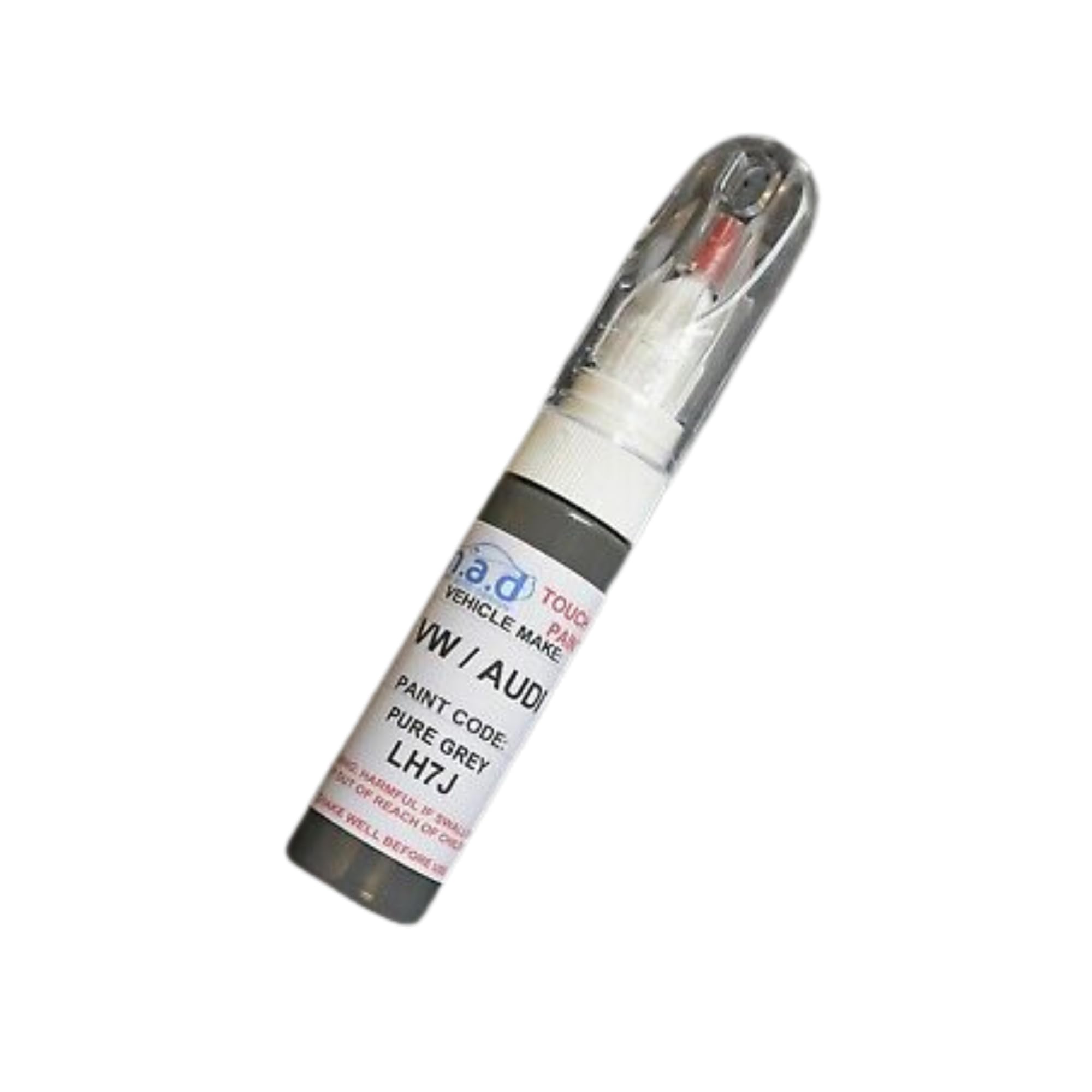 TOUCH UP CAR PAINT 20ML PEN FOR V W / AUDI PURE GREY LH7J (PAINT + LACQUER)