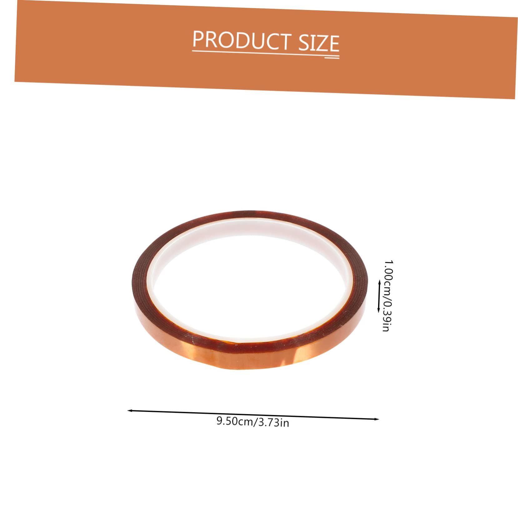 Cabilock 5 Sätze Hochtemperaturband Hitzebeständiges Klebeband Für Isolierung Schweißen Beschichtungen Robustes Langlebiges Isolierband Für Pcb Druck Verpackung 3 Rollen * 5