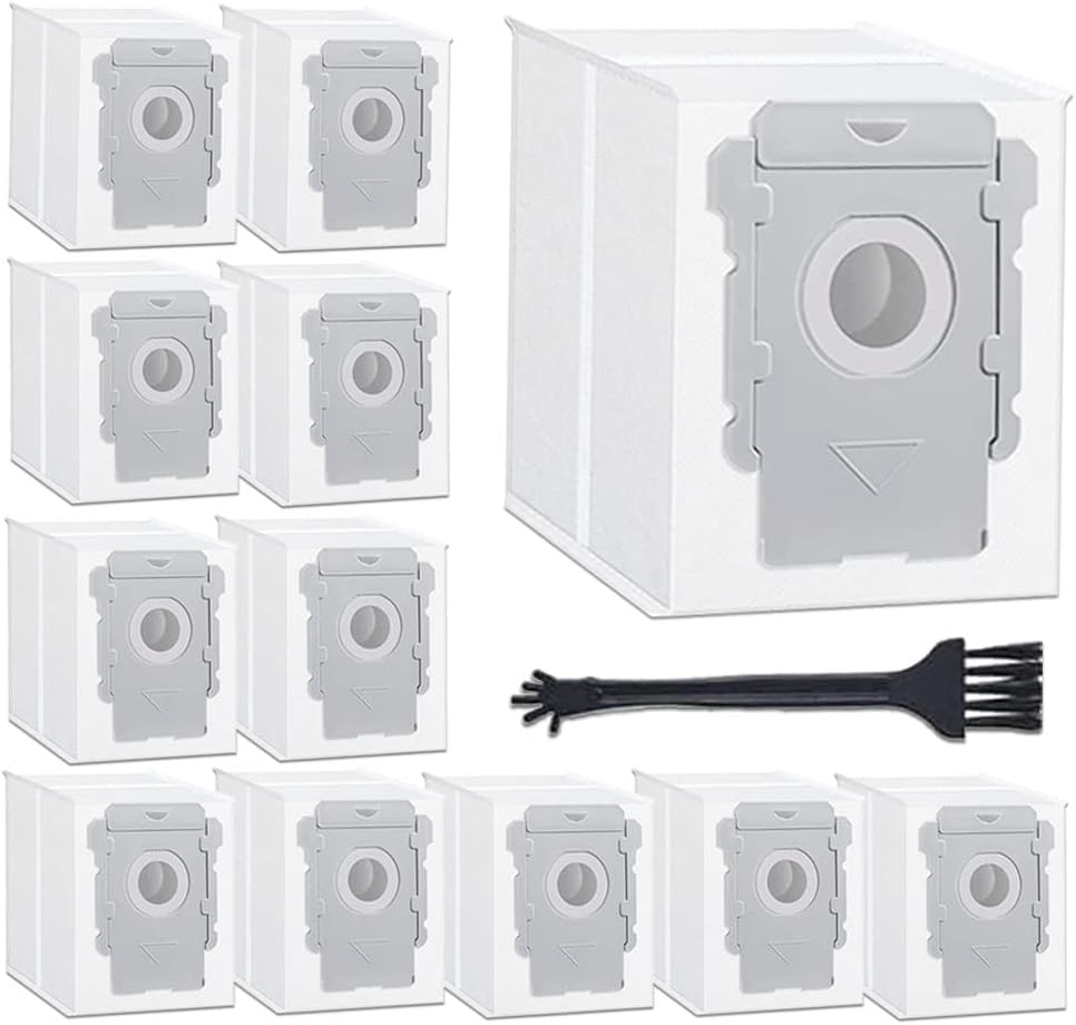 12 sacchetti per aspirapolvere i7 di ricambio per iRobot Roomba i7 i7 + i7 Plus S9