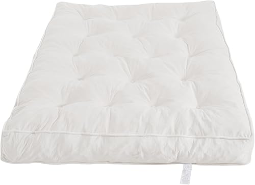 Miniatura 7 de Colchón tipo futón de 8 pulgadas, tamaño matrimonial, sofá cama grueso tipo futón, plegable, para adultos, colchón de espuma ultrasuave, tapete