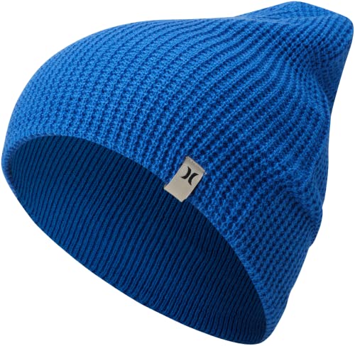 Hurley Men's M Harbor Beanie, Size One Size, Industrial Blue