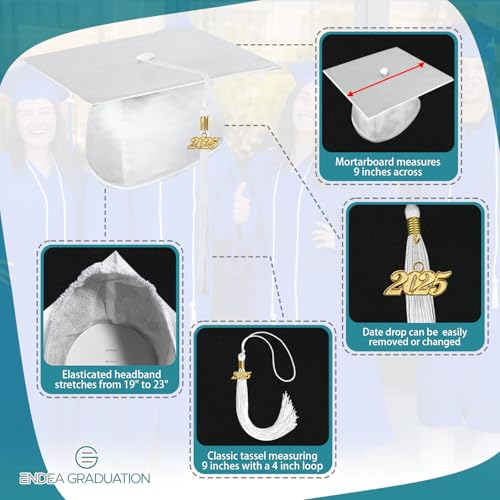 Image of Endea Graduation Shiny Cap & Tassel