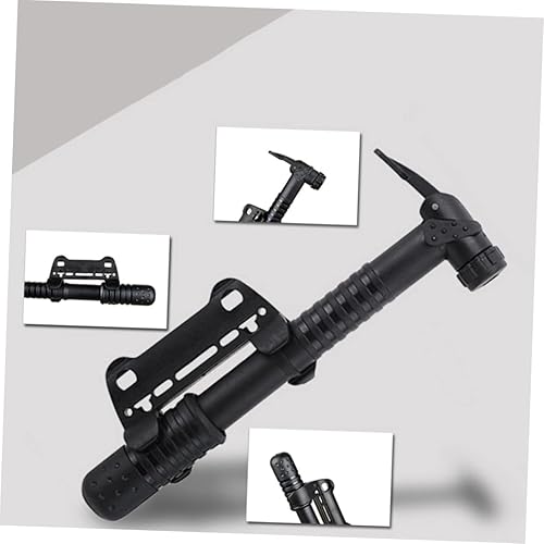 Miniatura 8 de Inflador de baloncesto para bicicletas de bolsillo, inflador de neumáticos portátil, mini bomba con manómetro para niños, inflador de alta presión,