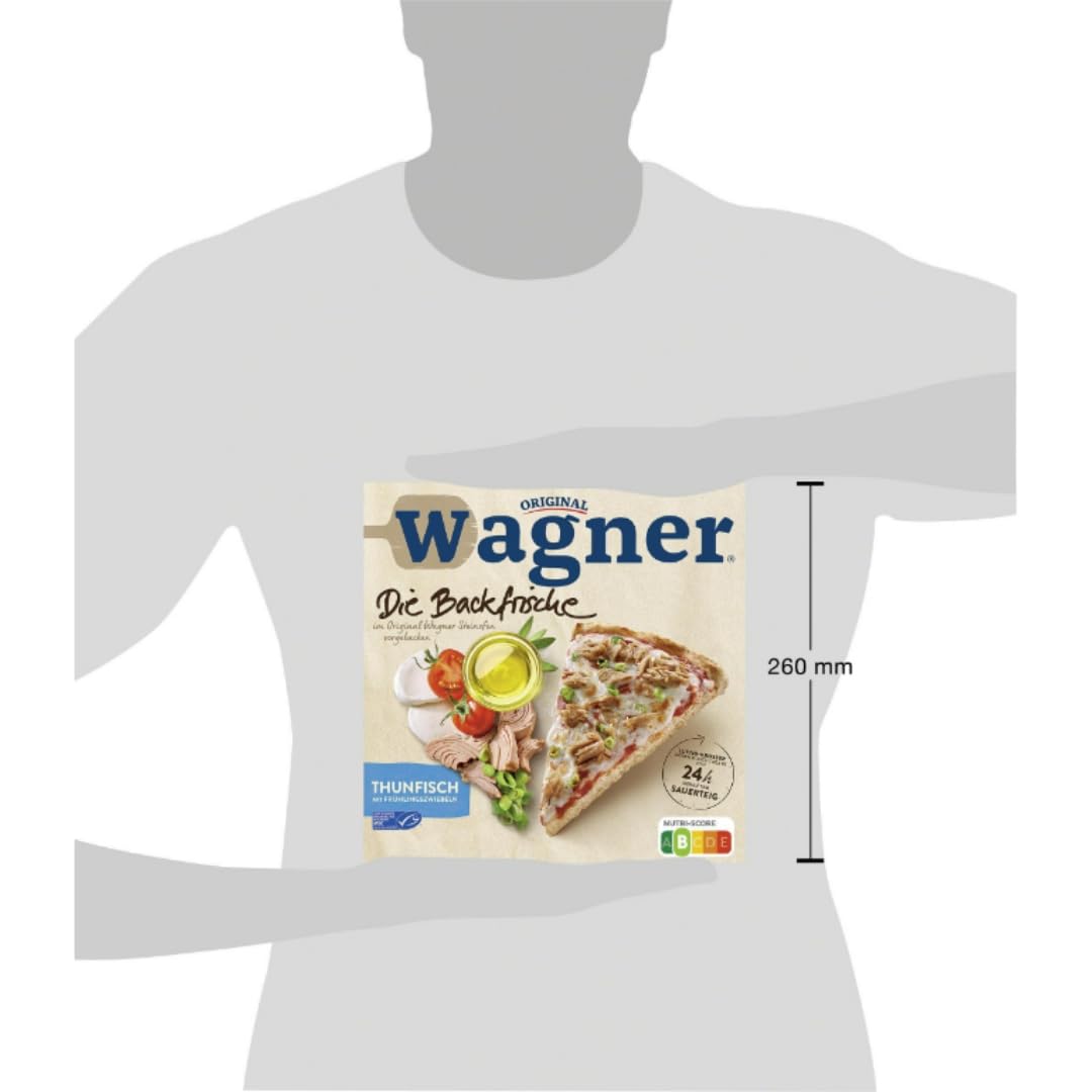 Wagner Die Backfrische Pizza Thunfisch 340g x 4 Stück