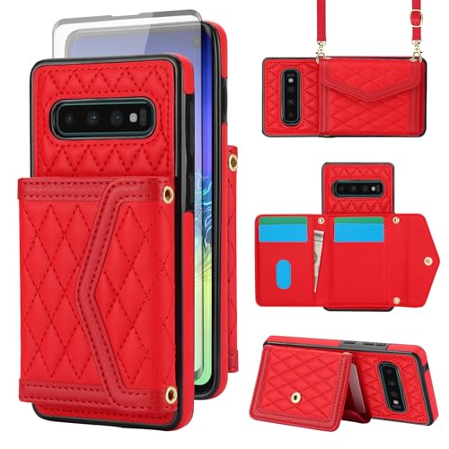 Housse portefeuille Samsung Galaxy S10 aux finitions soignées