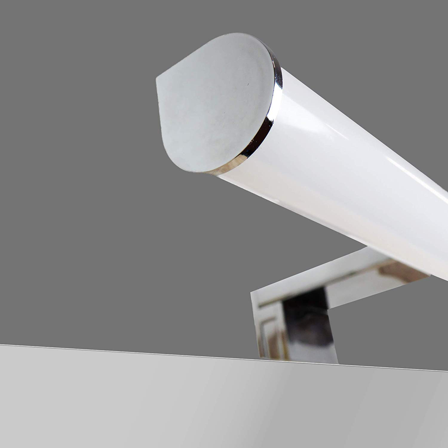 Luminaria Para Espejo LED 600 mm de Superficie 230 V Para Cuarto de Baño, Cromada - Selección: 600 mm - Blanco Newtro