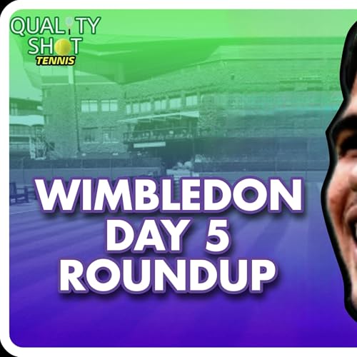 🎾Wimbledon 2023 Day 5 Roundup | Tsitsipas edges Murray | Djokovic, Alcaraz, Swiatek & Jabeur Cruise Podcast Por  arte de