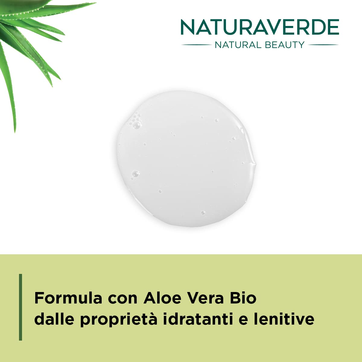 Naturaverde | Natural Beauty - Mydło w płynie Aloe Vera, Mydło w płynie Ręce, Mydło do twarzy, Mydło w płynie do rąk, Nawilżanie, 500ml