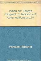 Indian art: Essays B0000CN7TA Book Cover