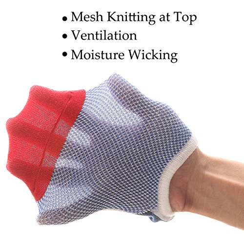 Mottee&Zconia Mens No Show Socks Low Cut Ankle Durable Anti-Slip 6 Pairs Casual Invisible Sock Plus Size12-142