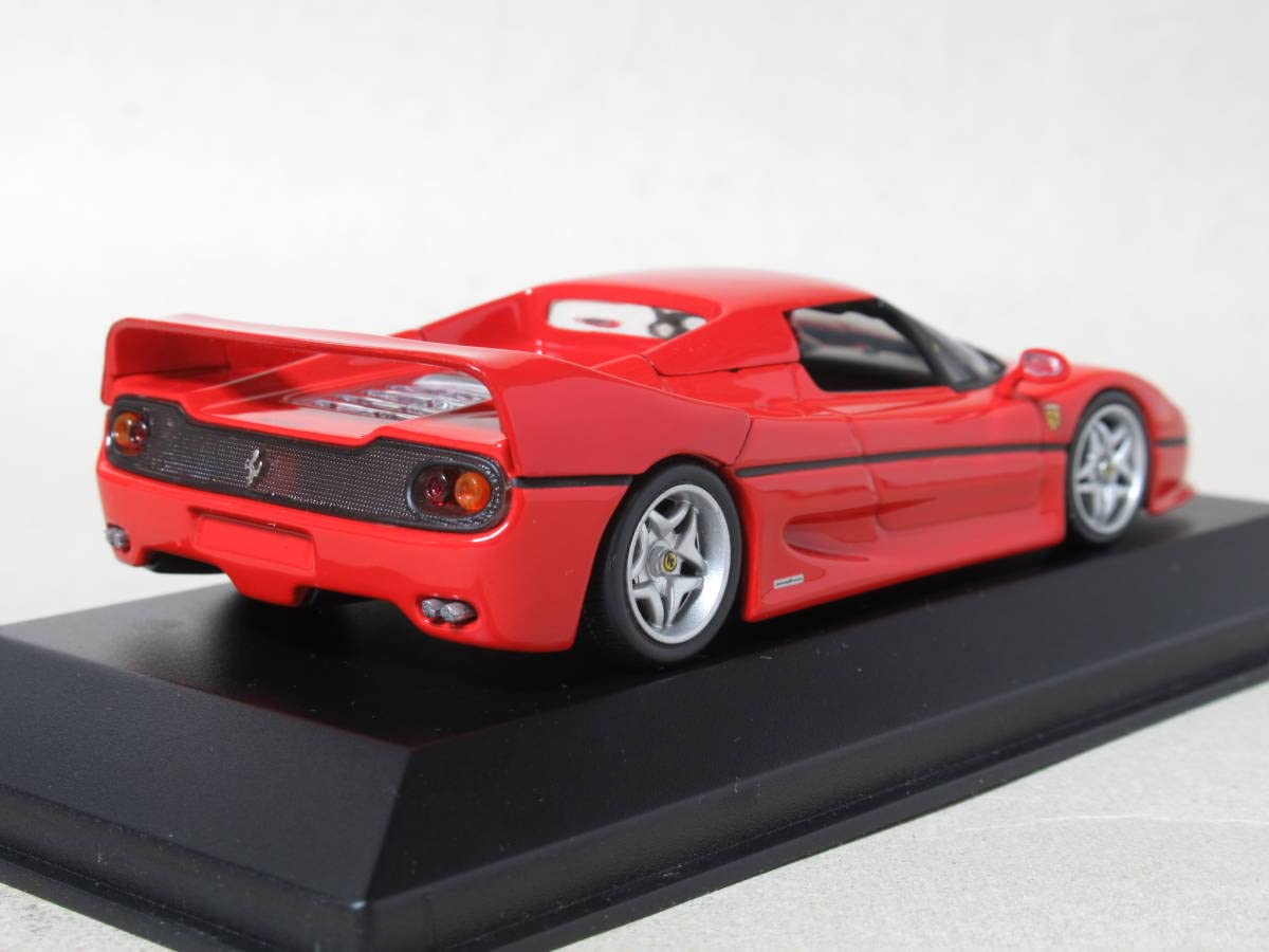 フェラーリ F50 1:43 赤 1/43 Mattell Hot Wheels Ferrari F50 Spyder in Rosso Corsa