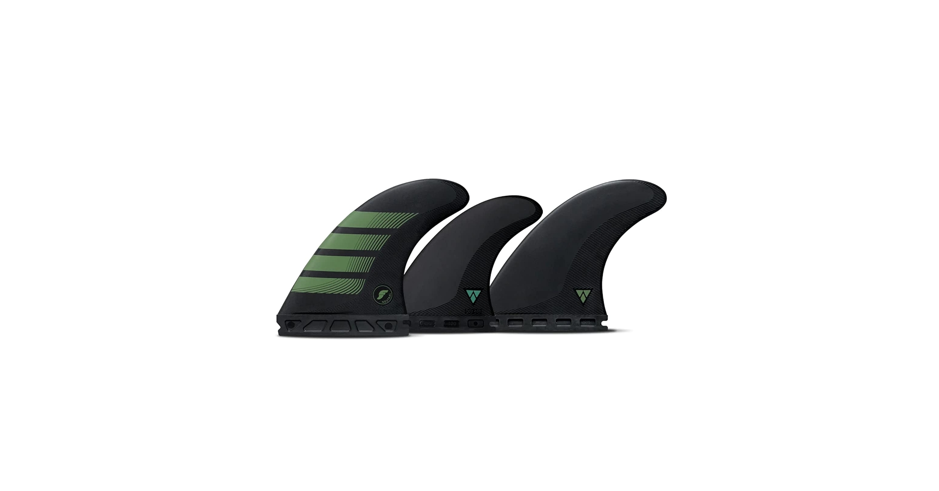 Amazon | Futures Fins F8 Alpha 5フィンセット カーボン-オリーブ L