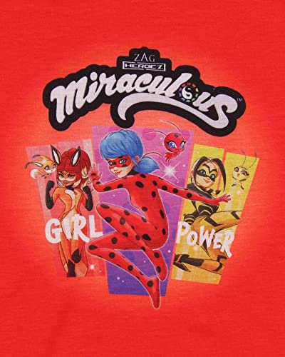 INTIMO Miraculous: Tales of Ladybug & Cat Noir Girls' Sleep Pajama Set Shorts3