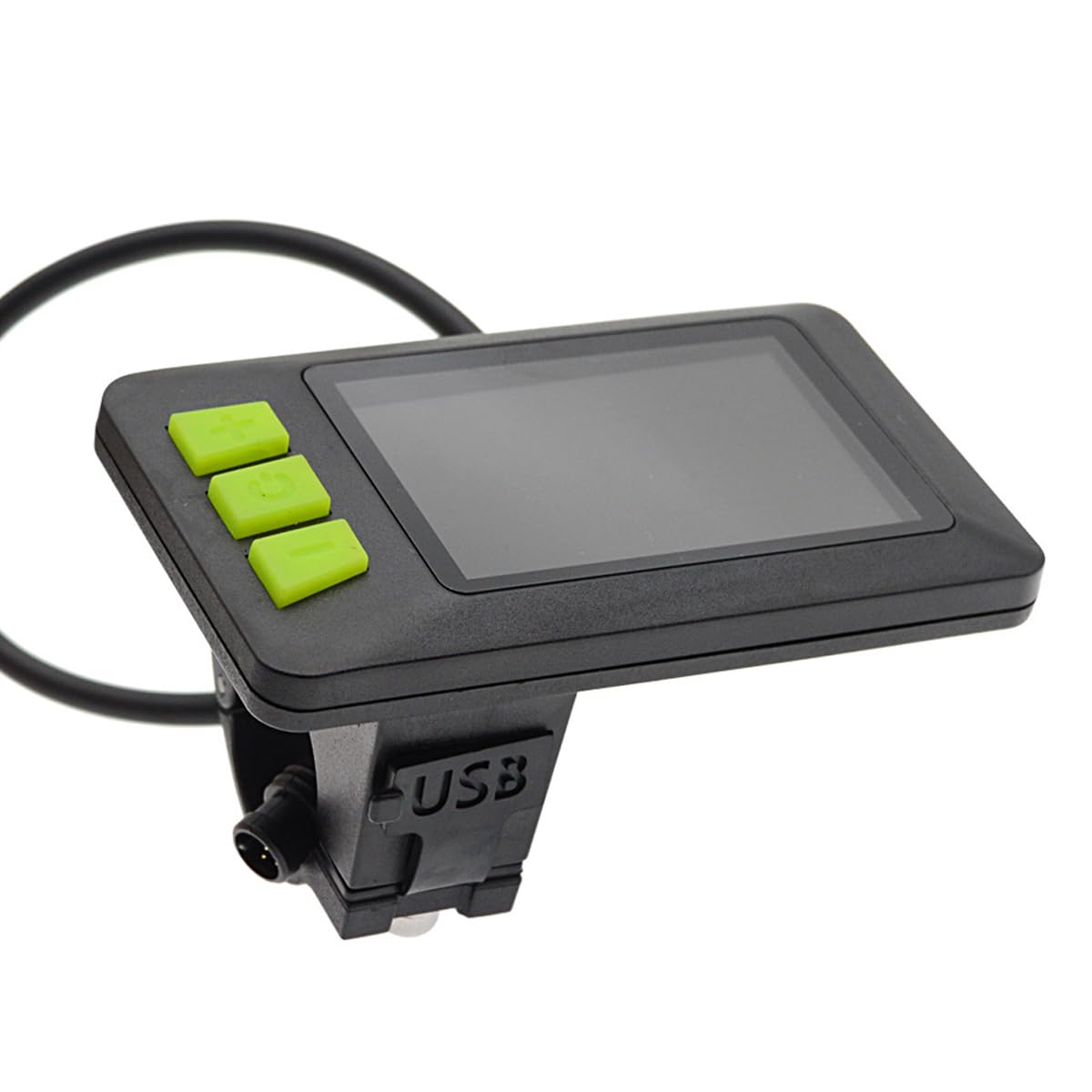 Ausi Display LCD, 24 V 36 V 48 V, cruscotto contachilometri per bici elettrica a 6 pin per scooter elettrico, E-bike (SM)