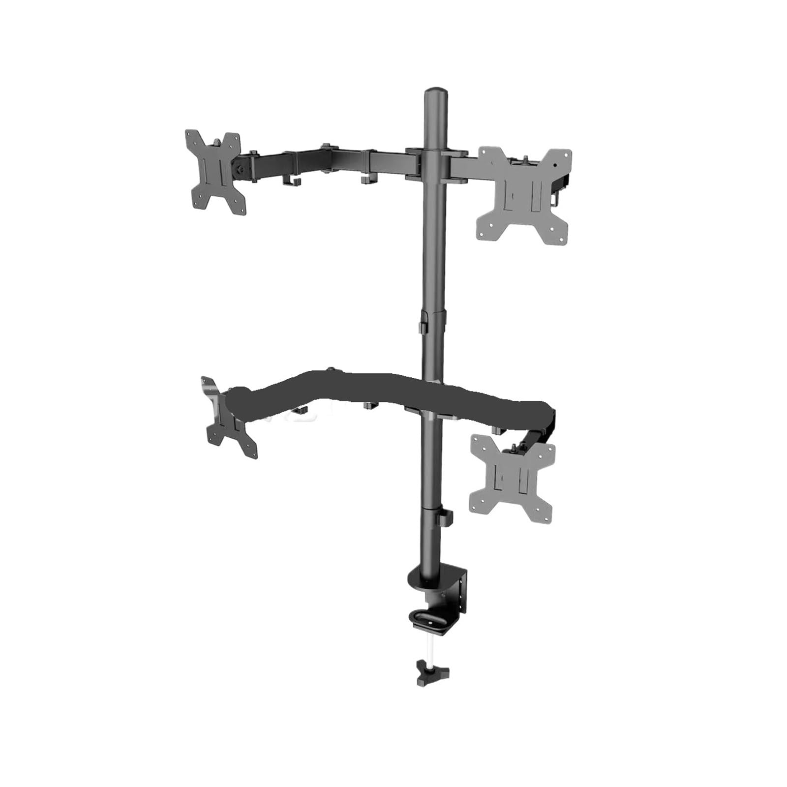 Ikpgbzxm One Color Monitor Desktop Stand(Blackz044)