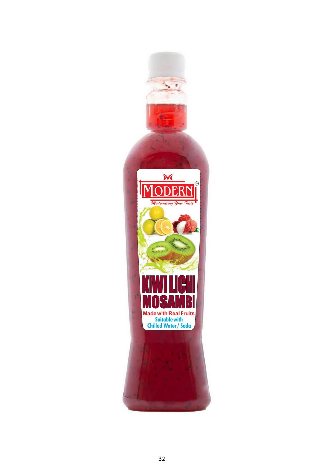 Modern food speciality n supermarket Kiwi Lychee Mosambi 700ml