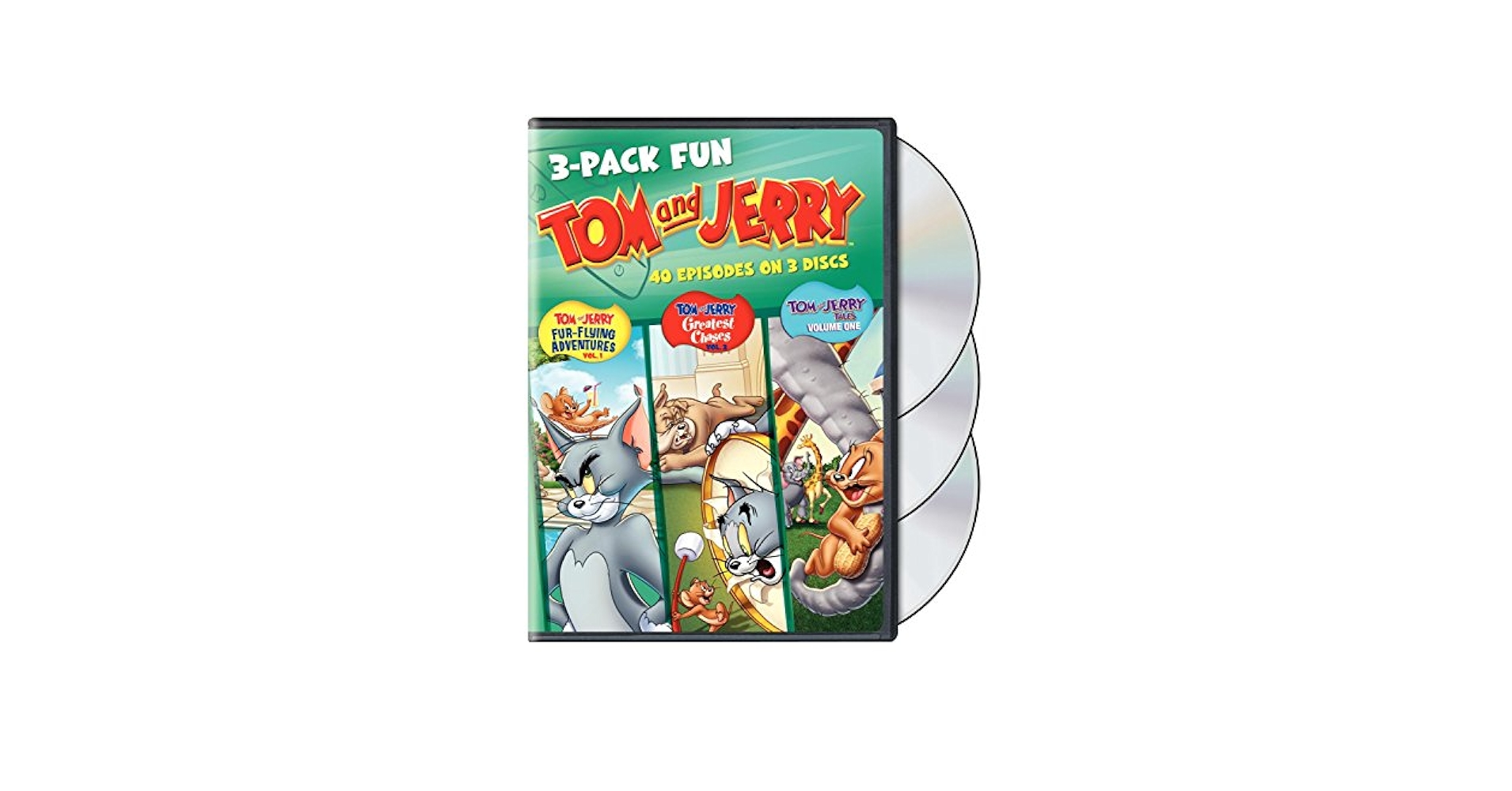 (未使用･未開封品)　3-Pack Fun: Tom &amp; Jerry [DVD] [Import] 7z28pnb Tom and Jerry: 3-Pack Fun (DVD) : Target