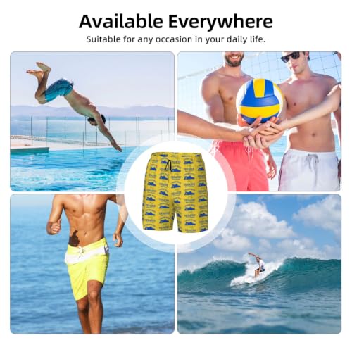 Bañador hombre con bolsillos laterales tejido ligero para playa y verano 7
