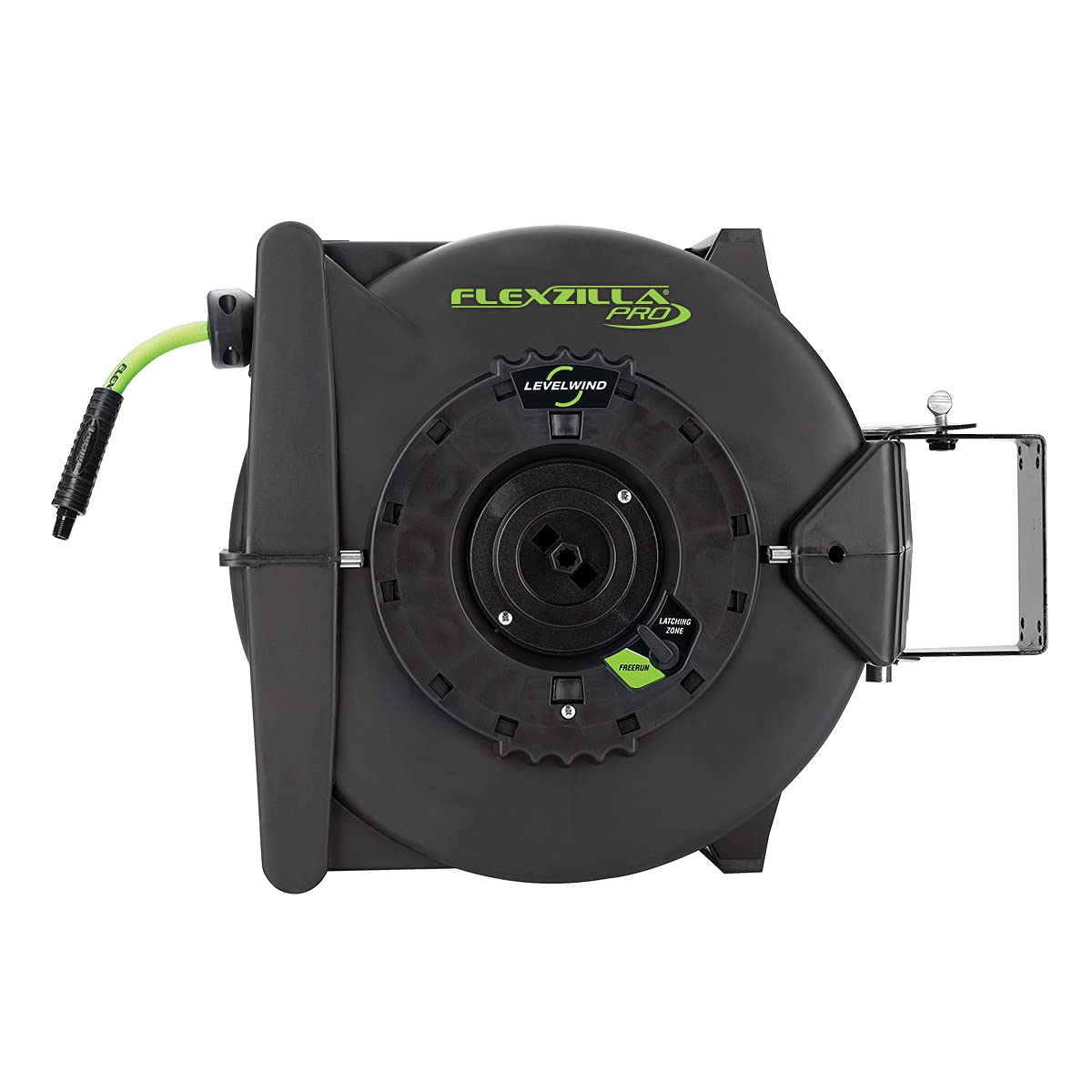 Flexzilla Levelwind Retractable Air Hose Reel, 3/8 in. x 75 ft, Heavy