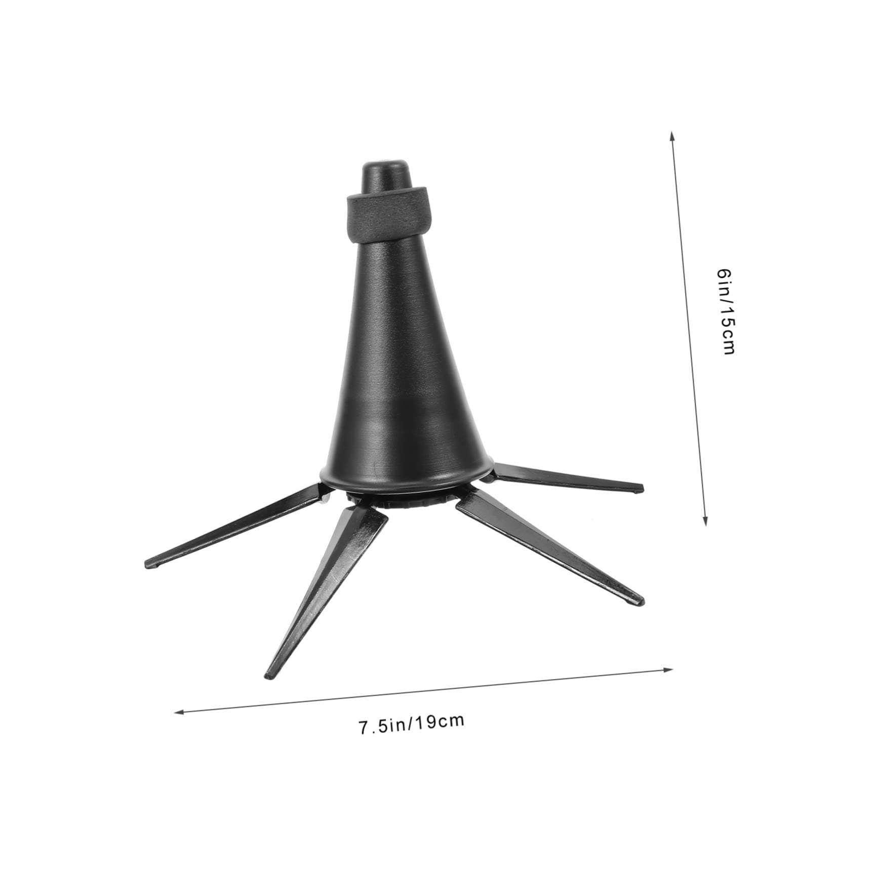 Levemolo Clarinet Stand Accessory Portable 5-leg Music Holder Oboe Bracket Wind Instrument Support