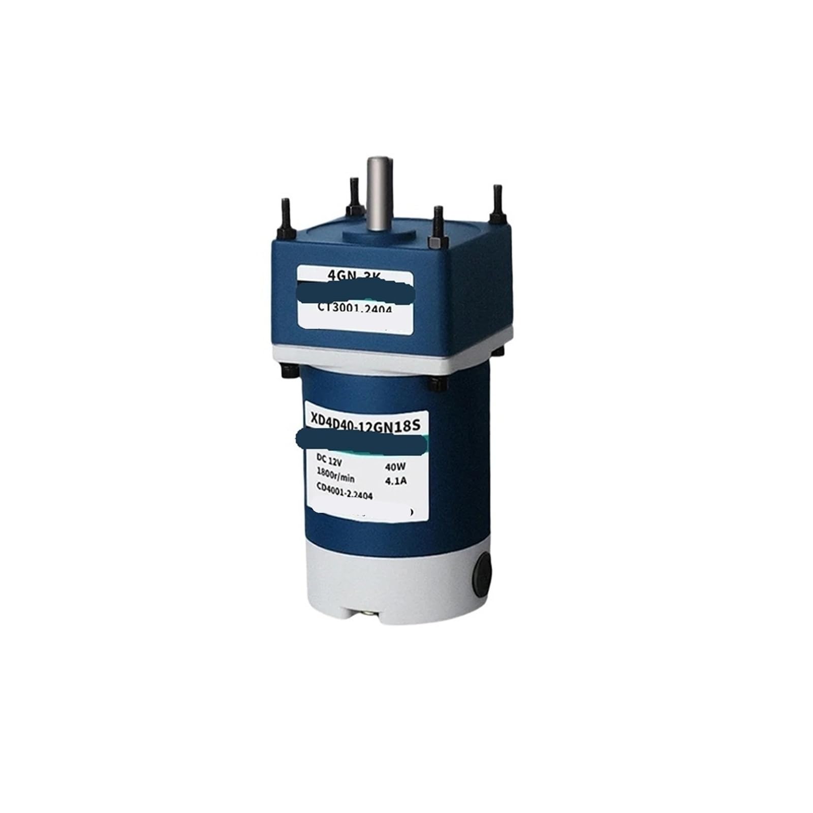 GJZIFGFWQ 12V 24V High Torque 40W DC Gear Reducer Motor Speed Adjustable CW CCW(420RPM-24VMOT AND BRAC)